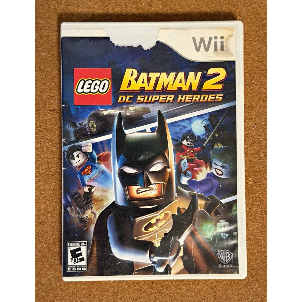 WB Games LEGO Batman 2 DC Super Heroes Wii E10+ 2012 NTSC-U/C Multiplayer